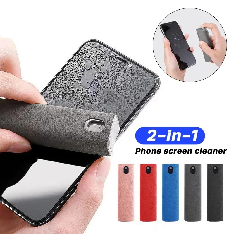 Screen Cleaning Kit - สเปรย์ทำความสะอาดหน้าจอ 2 in 1 สำหรับคอมพิวเตอร์ โทรศัพท์มือถือ