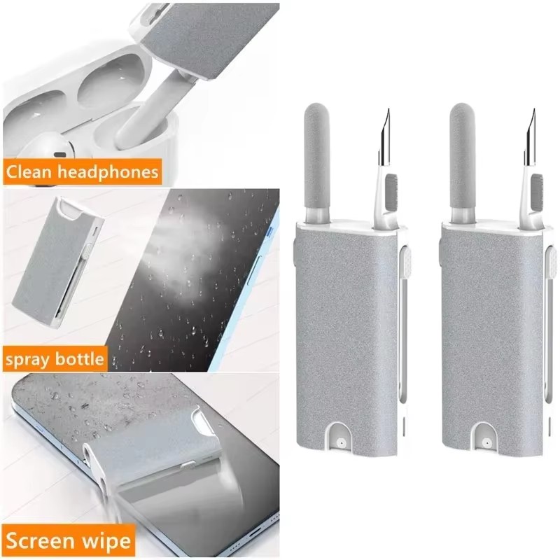 Screen Cleaning Kit - ชุดอุปกรณ์ทำความสะอาดคอมพิวเตอร์ 5-in-1 จำนวน 1/2/3 ชิ้น สำหรับทำความสะอาดหน้าจอคอมพิวเตอร์