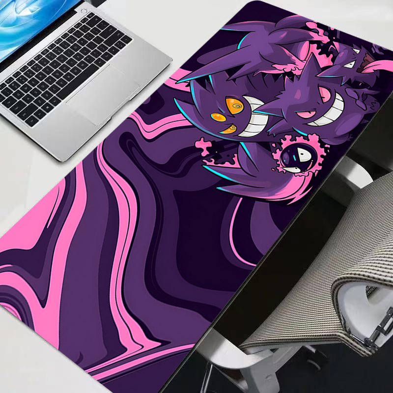Keyboard Laptop Accessories - แผ่นรองเมาส์ขนาดใหญ่ G-gengar แผ่นรองเมาส์โต๊ะทํางาน Mats อุปกรณ์เสริมสําหรับเล่นเกม PC