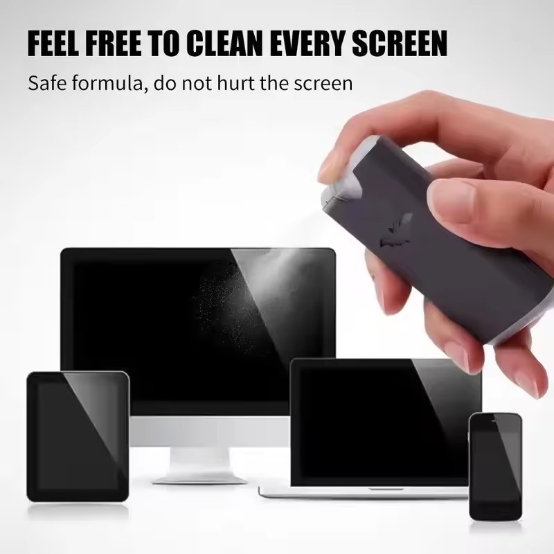 ชุดขวดสเปรย์ทำความสะอาดหน้าจอไ - Screen Cleaning Kit บทวิจารณ์และราคา