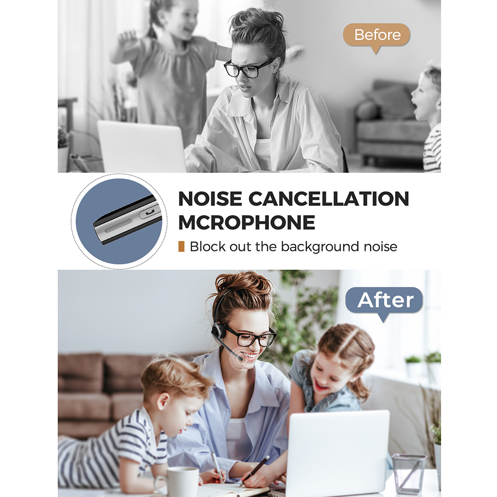 1/2PCS Mpow M5หูฟังไร้สาย Blue - Laptop Accessories Headphones บทวิจารณ์และราคา
