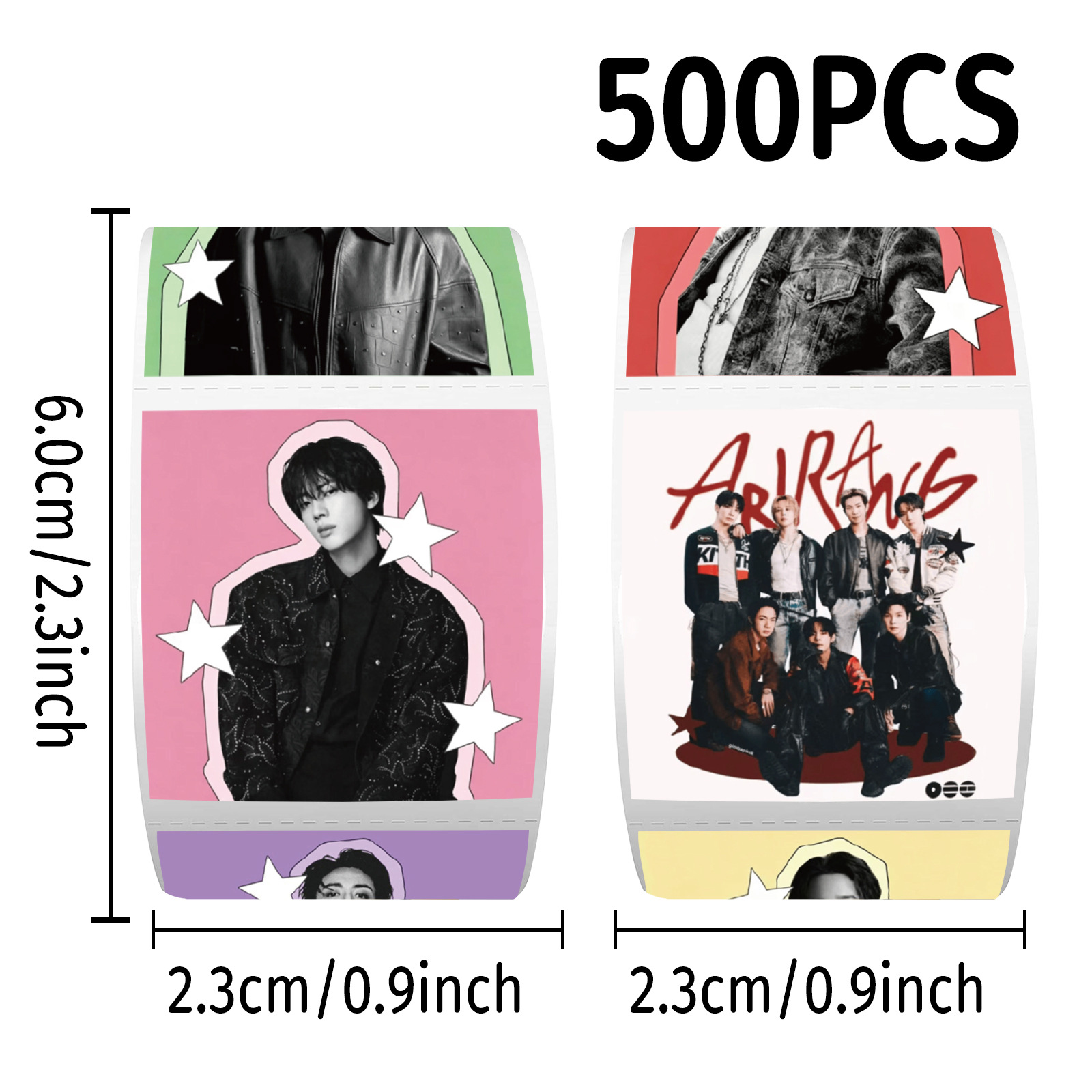 สติกเกอร์ตกแต่งลาย K-pop BTS 5 - Laptop Accessories Toy บทวิจารณ์และราคา