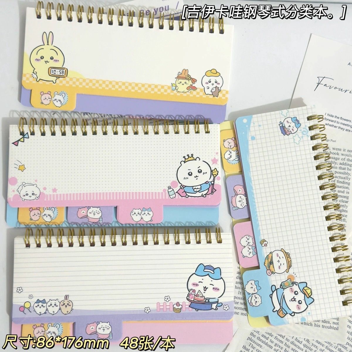 สมุดโน้ตสไตล์เปียโน Chiikawa แ - Laptop Accessories Aesthetic บทวิจารณ์และราคา