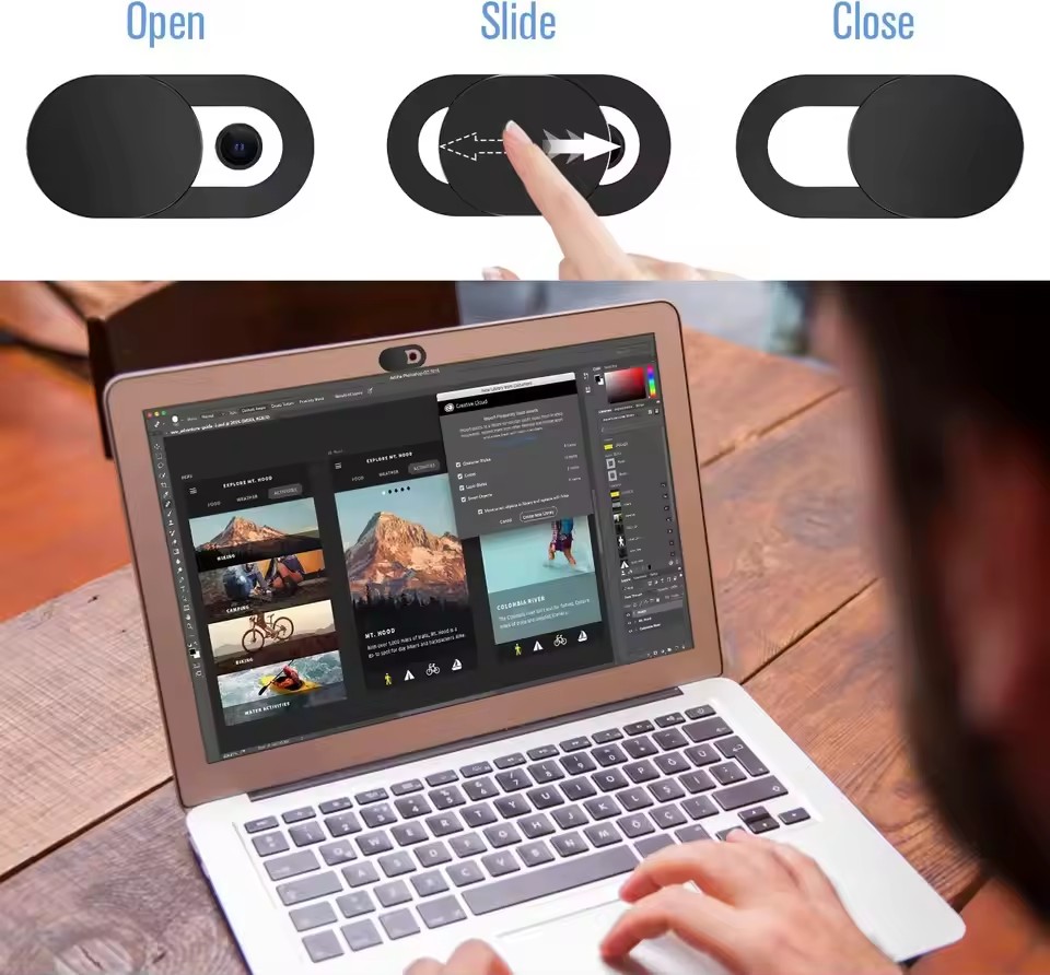 ฝาปิดเว็บแคมแล็ปท็อป ฝาปิดกล้อ - Laptop Accessories Aesthetic บทวิจารณ์และราคา