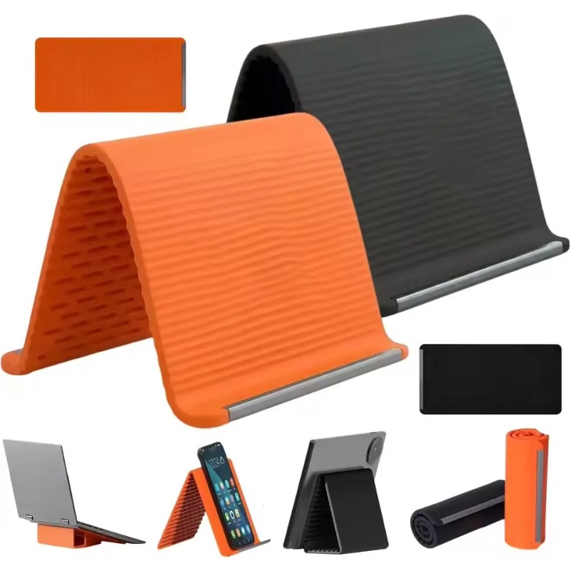 ที่วางโทรศัพท์ซิลิโคนแบบพับได้ - Laptop Accessories Organizer บทวิจารณ์และราคา