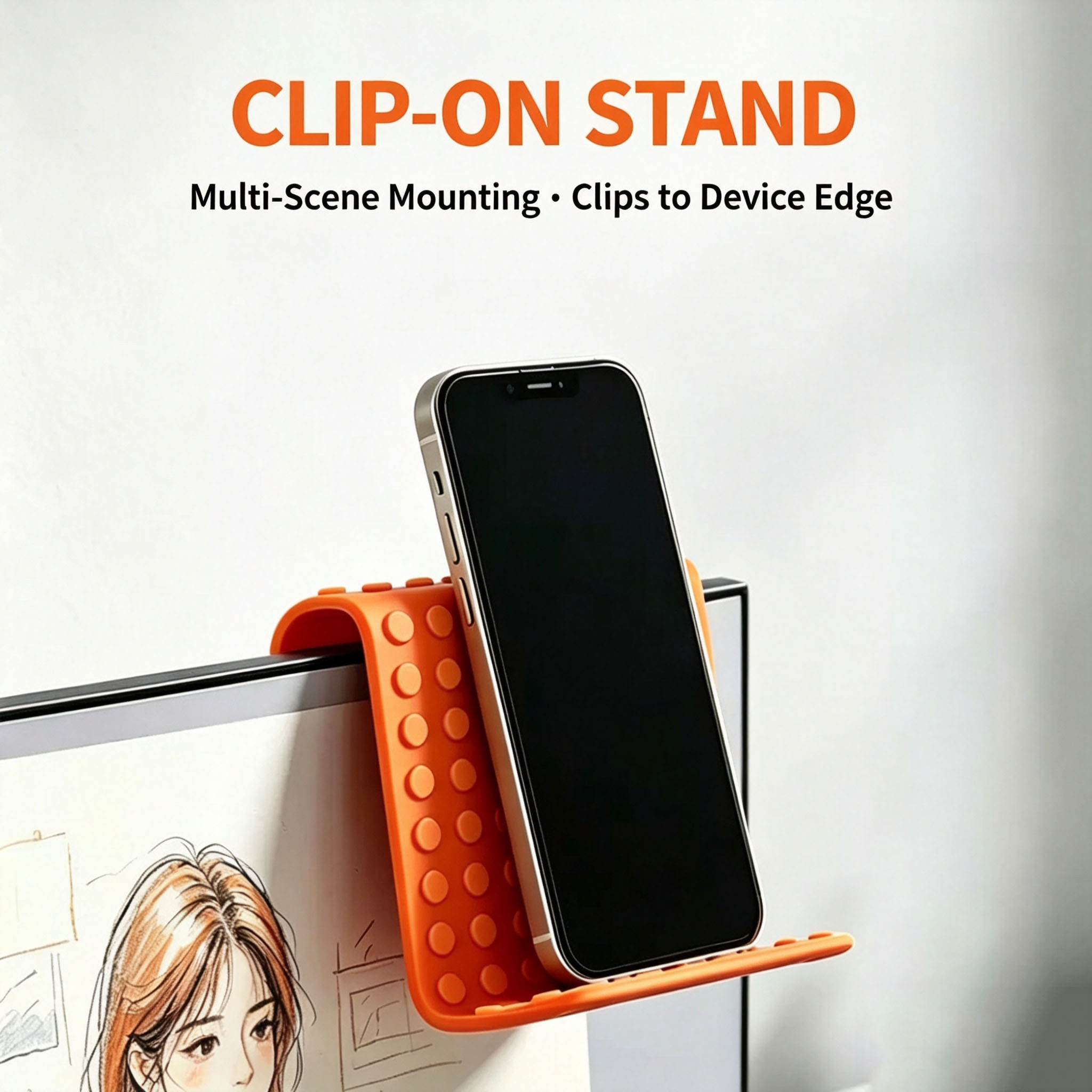 ขาตั้งโทรศัพท์แบบพกพา ปรับมุมไ - Laptop Accessories Organizer บทวิจารณ์และราคา