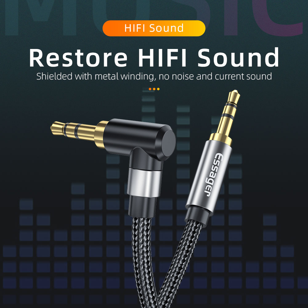 Essager Aux สาย 3.5 มม.แจ็คอะแ - Laptop Accessories Headphones บทวิจารณ์และราคา