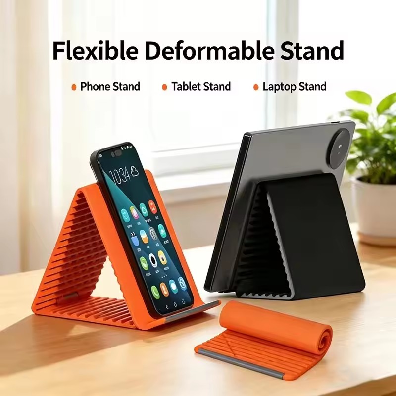 ขาตั้งโทรศัพท์แบบพกพาซิลิโคนสำ - Laptop Accessories Organizer บทวิจารณ์และราคา