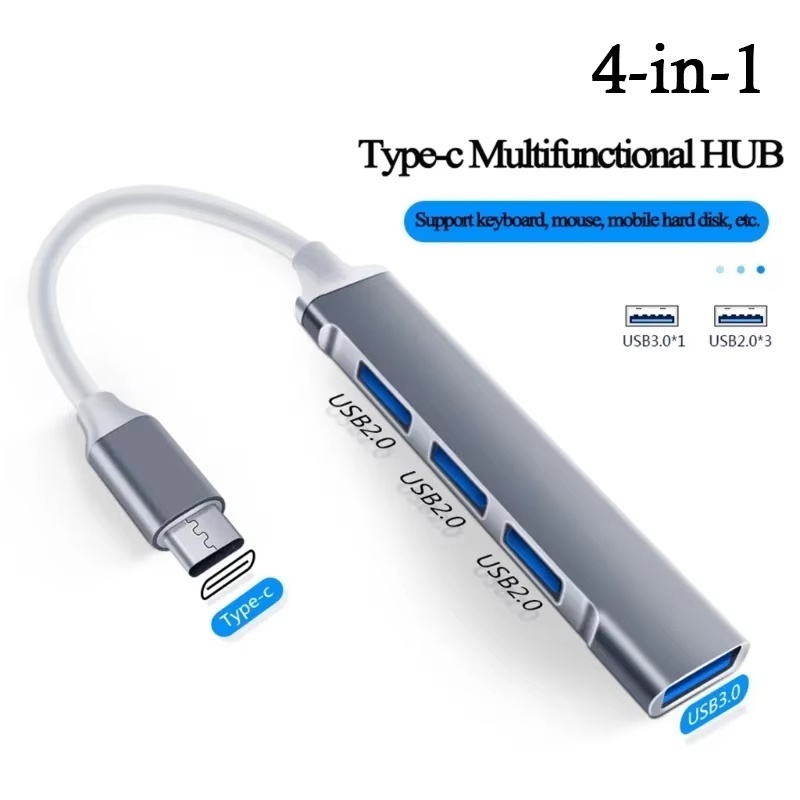 4 พอร์ตมัลติสปลิตเตอร์ USB 3.0 - Laptop Accessories Hub บทวิจารณ์และราคา