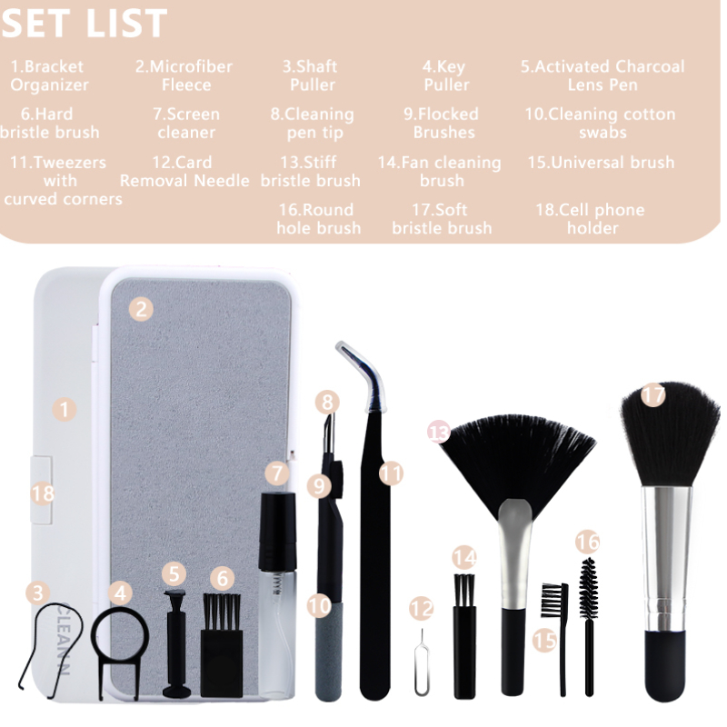 Keycap Key SHAFT PULLER 18 in  - Screen Cleaning Kit บทวิจารณ์และราคา