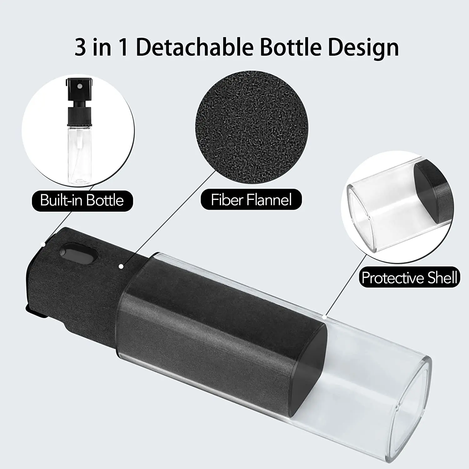 สเปรย์ทำความสะอาดหน้าจอ 2 in 1 - Screen Cleaning Kit บทวิจารณ์และราคา