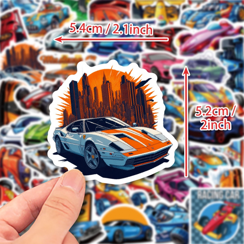 50PCS Cool การ์ตูน JDM Racing  - Laptop Accessories Cool บทวิจารณ์และราคา