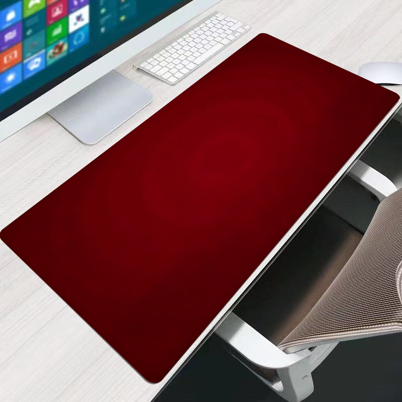 แผ่นรองเมาส์สีแดงสำหรับสำนักงา - Keyboard Laptop Accessories บทวิจารณ์และราคา