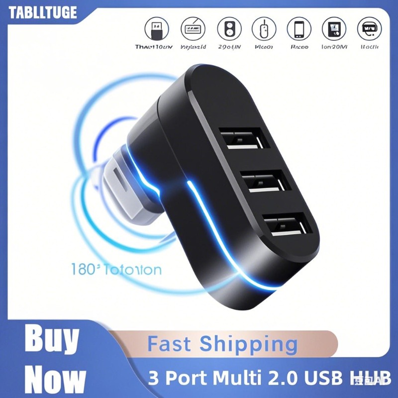 ฮับ USB 2.0 แบบ 3 พอร์ต รุ่นให - Laptop Accessories Hub บทวิจารณ์และราคา