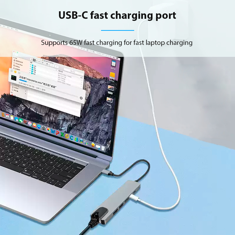HUB USB Type C 3.0 อะแดปเตอร์ร - Laptop Accessories Hub บทวิจารณ์และราคา