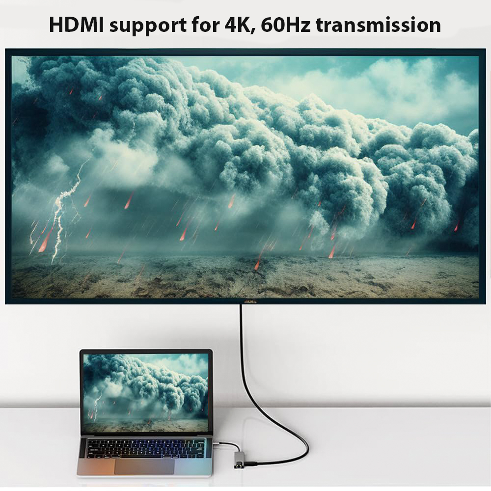 HUB USB Type C 3.0 อะแดปเตอร์ร - Laptop Accessories Hub บทวิจารณ์และราคา