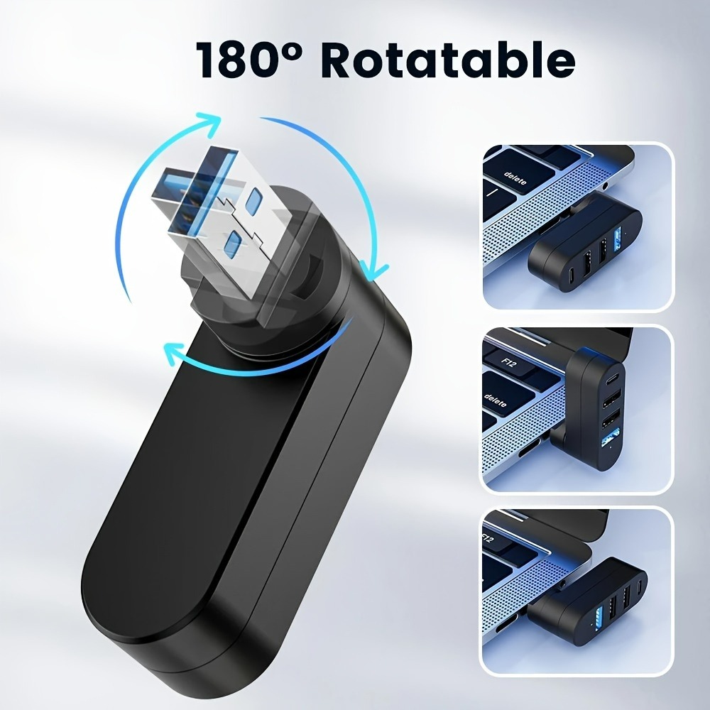 มินิสปลิตเตอร์ 4 พอร์ตยูเอสบีฮ - Laptop Accessories Hub บทวิจารณ์และราคา